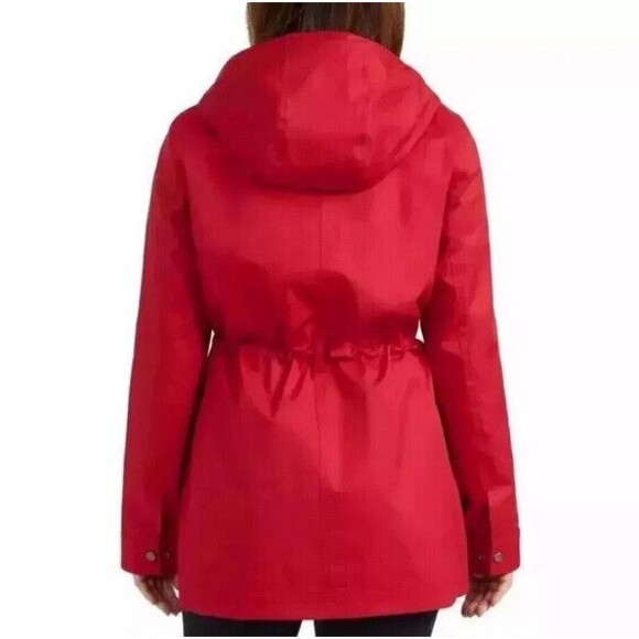 NWT Hunter Ladies Rain Jacket Water Resistant Red Size XXL - Picture 2 of 3